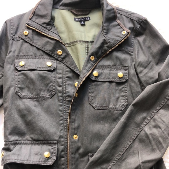 J. Crew green field jacket - Picture 4 of 5